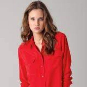 Equipment silk blouse